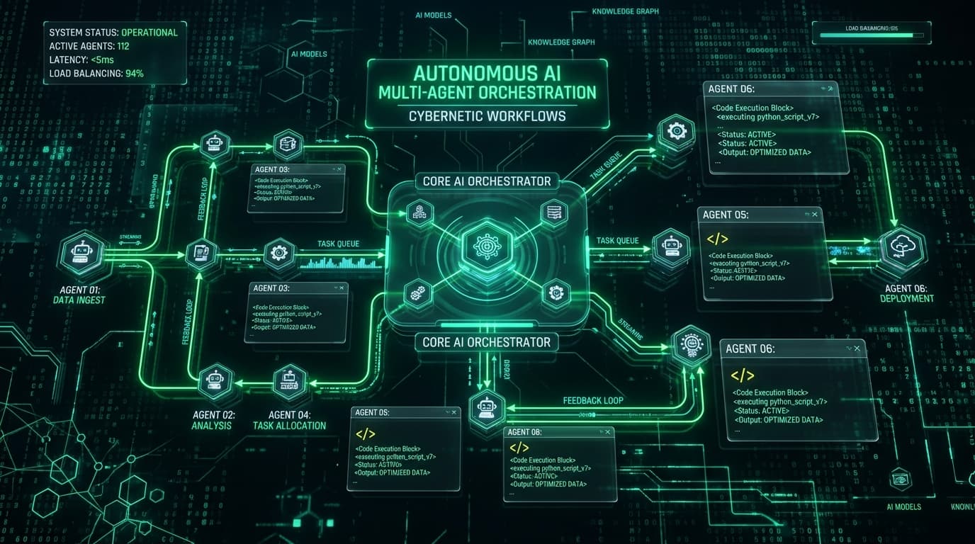 Autonomous AI Agents: Architecting Deterministic Multi-Agent Task Orchestration